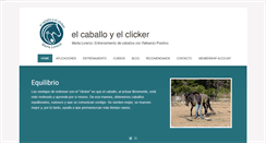 Desktop Screenshot of elcaballoyelclicker.com